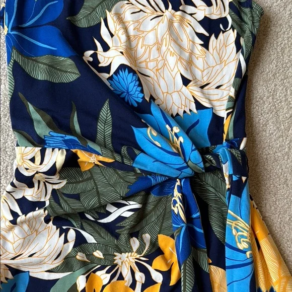 NEW Lands' End Women's Cotton Modal Sleeveless Tie Waist Maxi Dress - Picture 10 of 13